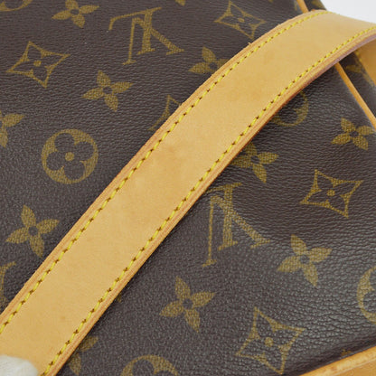 Borsa Louis Vuitton Hudson GM Vintage in Tela Monogram Marrone