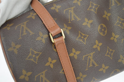 Borsa Louis Vuitton Papillon 30 Vintage in Tela Monogram Marrone