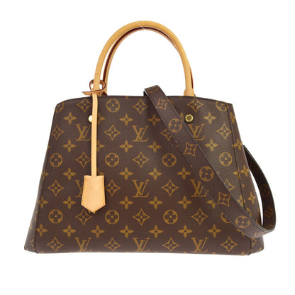 Louis Vuitton Monogram Montaigne MM 2way Handbag