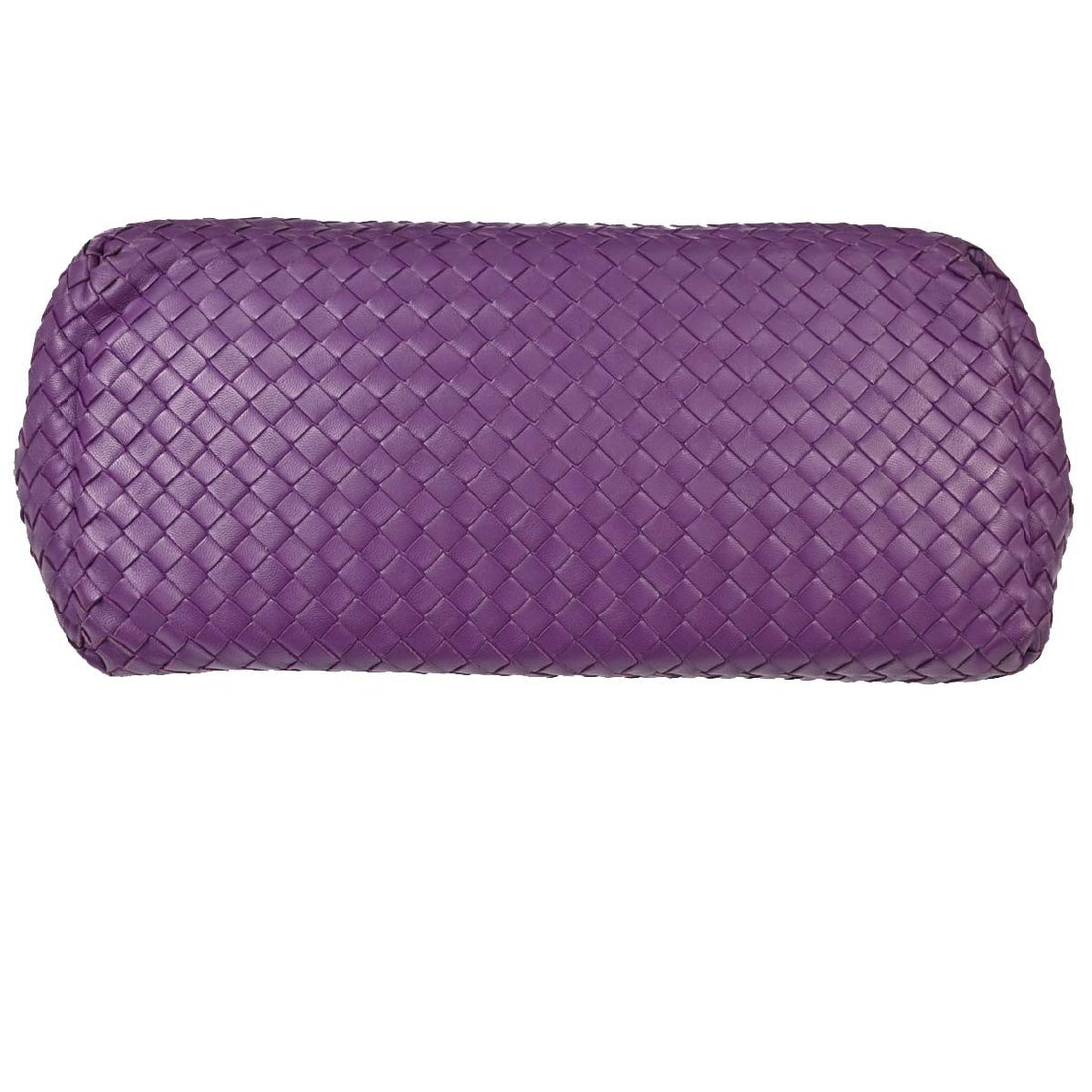 Borsa Bottega Veneta Cesta Intrecciato Vintage in Pelle Viola