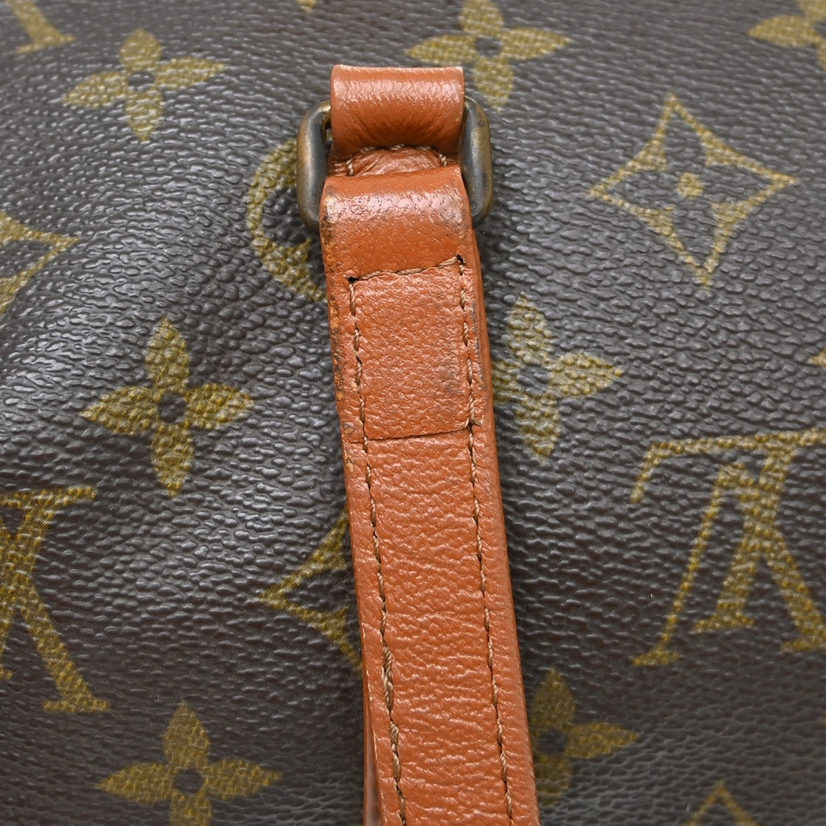 Borsa Louis Vuitton Papillon 30 Vintage in Tela Monogram Marrone
