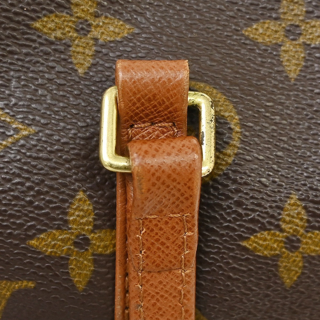 Borsa Louis Vuitton Papillon 26 Handbag Monogram Vintage in Monogram Canvas Marrone