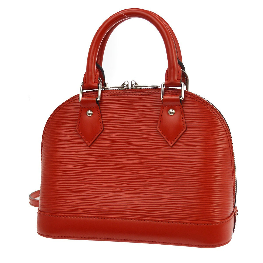 Borsa Louis Vuitton Alma BB Vintage in Pelle Epi Rossa