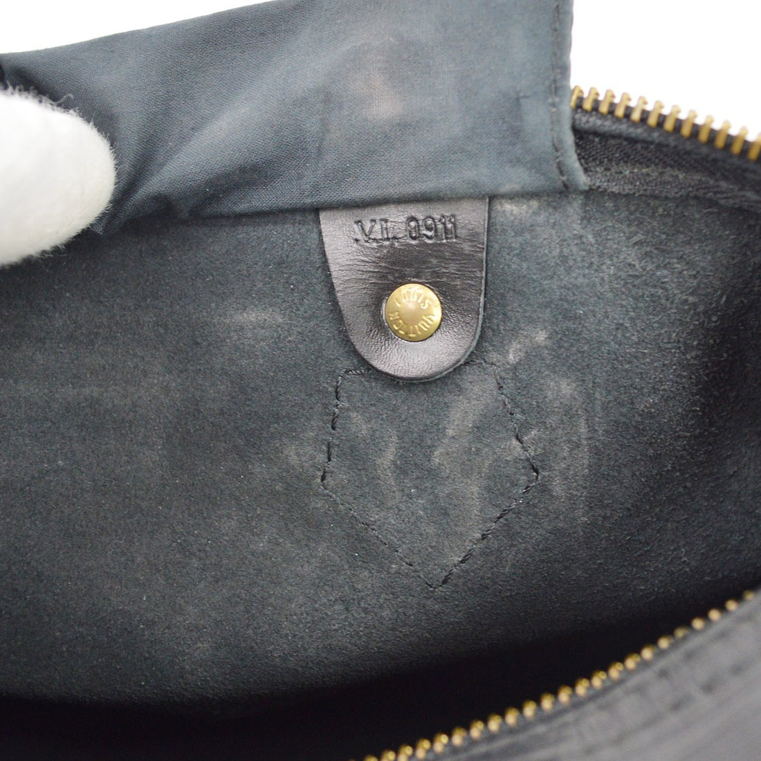 Borsa Louis Vuitton Speedy 30 Epi Vintage in Pelle Nera