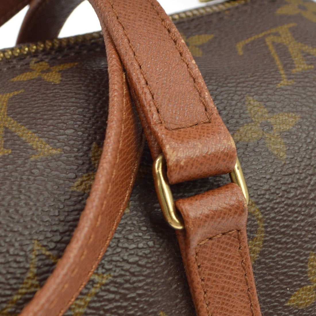 Borsa Louis Vuitton Papillon 30 Vintage in Tela Monogram e Pelle Marrone — Rif. VI467