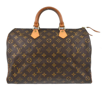 Louis Vuitton Speedy 35 Handbag Purse Monogram Vintage