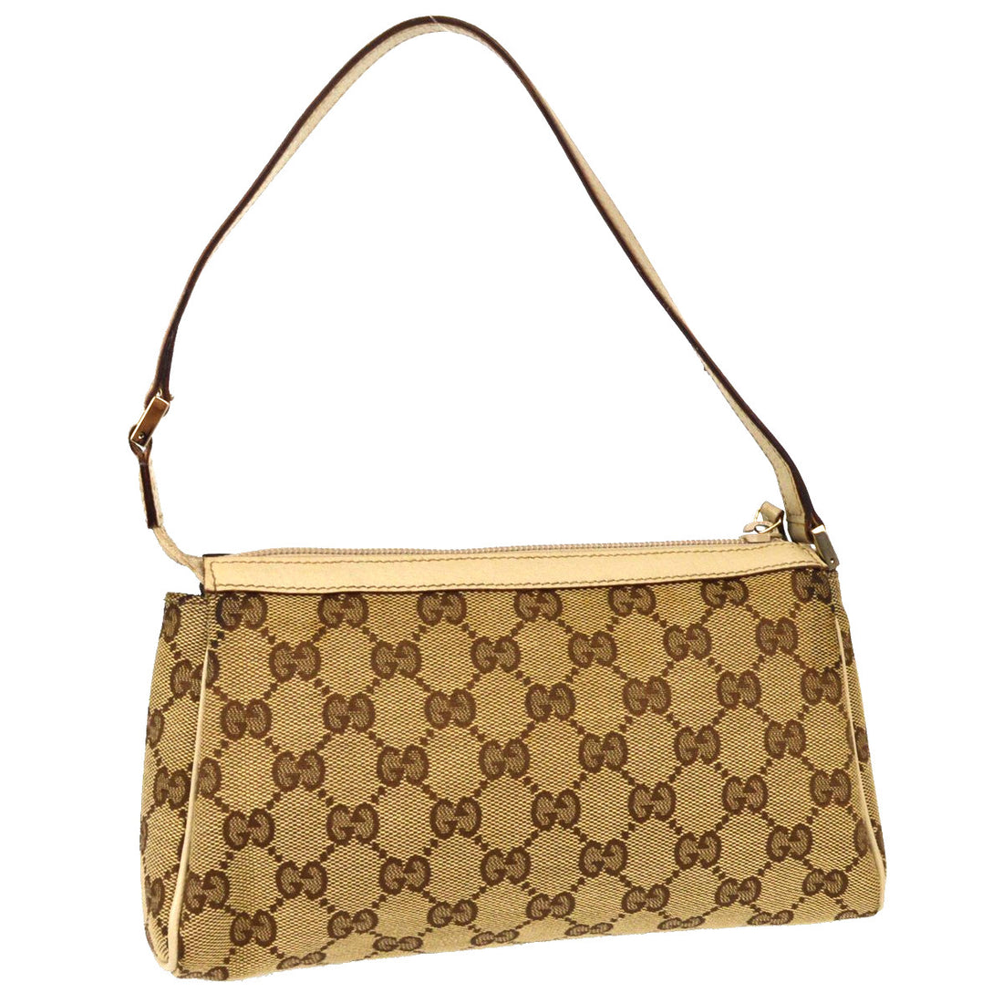 Gucci Canvas GG Abbey D Ring Handbag Vintage