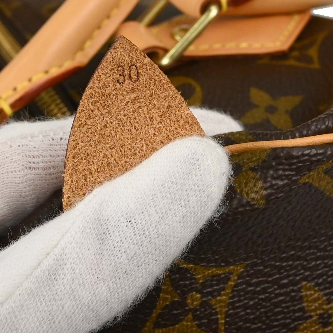 Louis Vuitton Monogram Speedy 30 Handbag Vintage