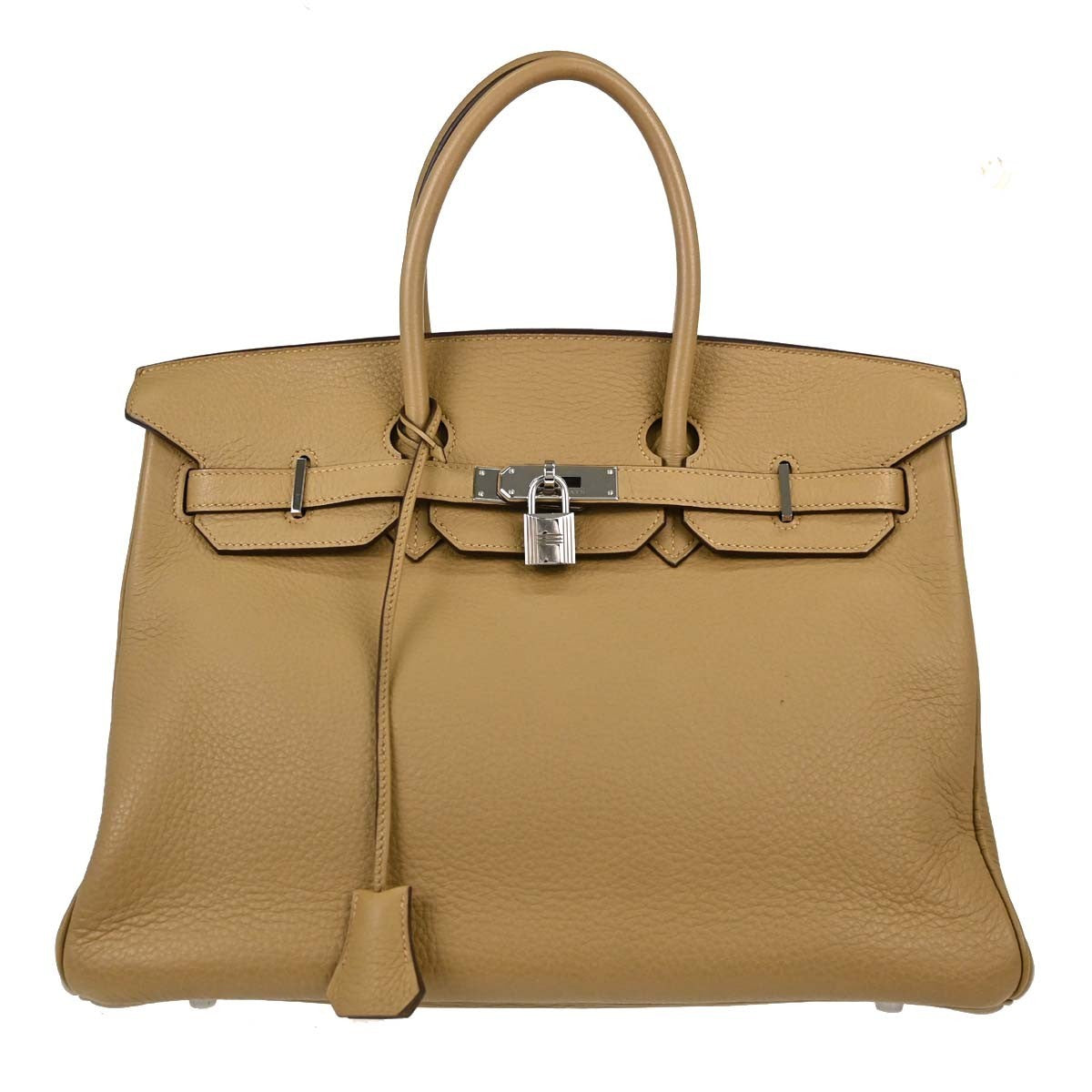 Borsa Hermès Birkin 35 Vintage in Pelle Togo Biscotto