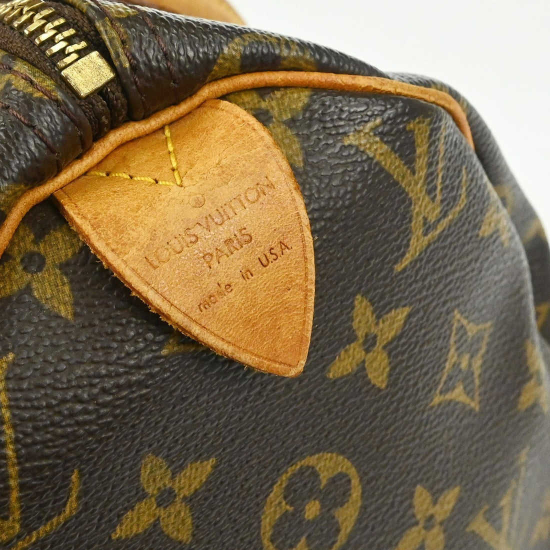 Borsa Louis Vuitton Speedy 30 Vintage in Tela Monogram Marrone — Rif. VI450