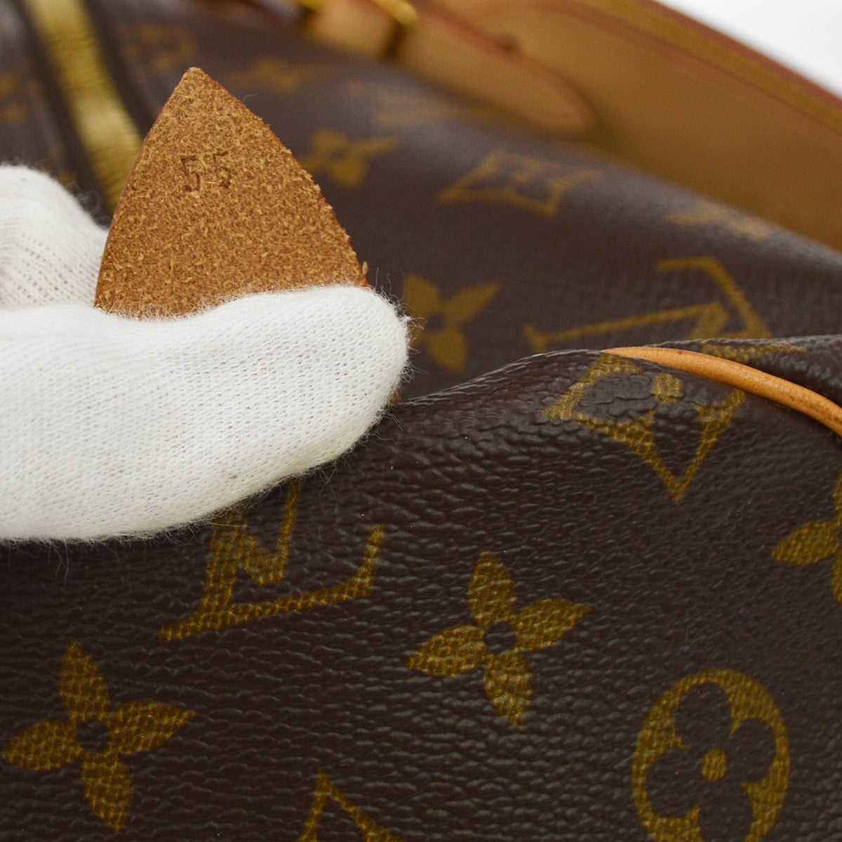 Louis Vuitton Keepall 55 Travel Handbag Monogram