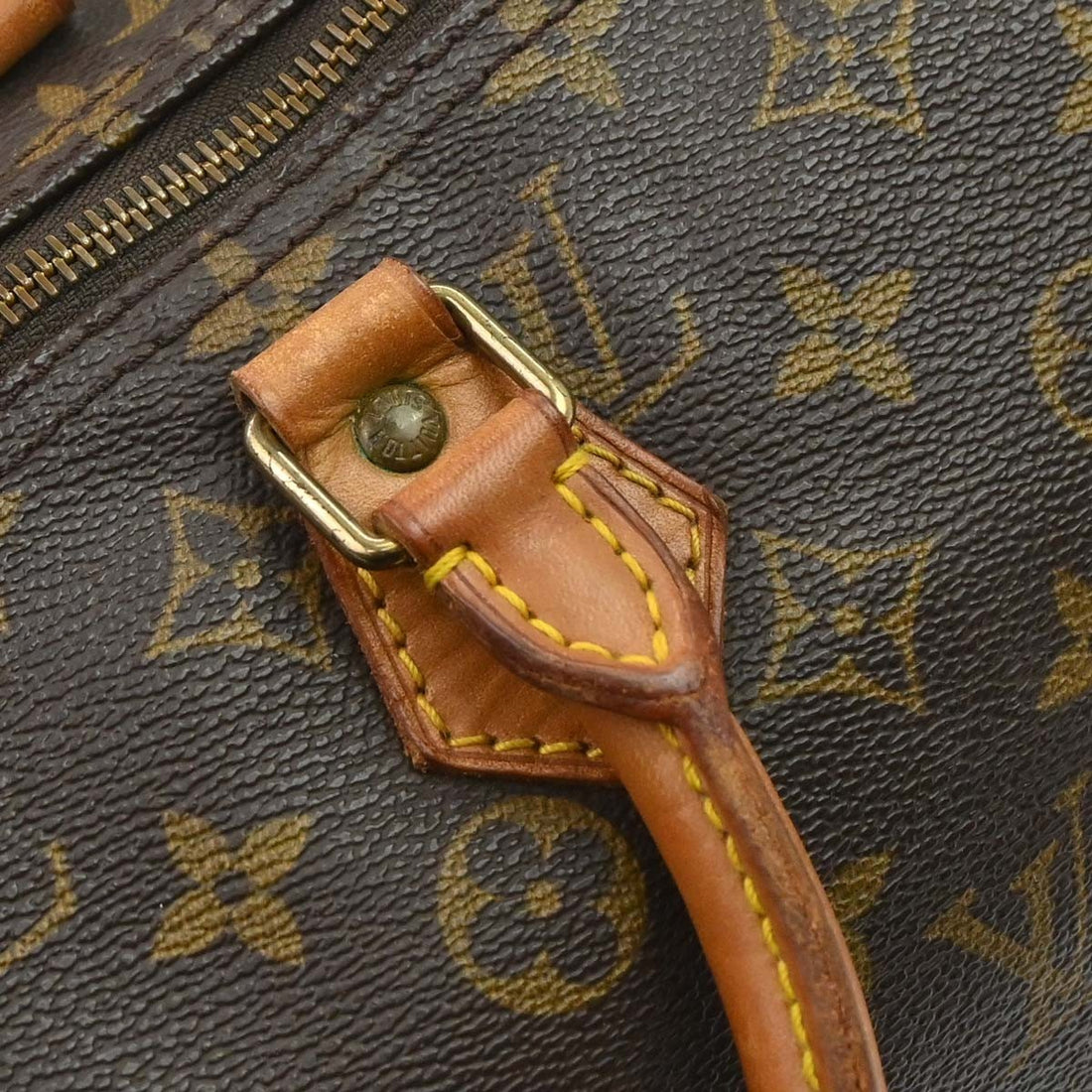 Borsa Louis Vuitton Speedy 40 Vintage in Tela Monogram e Pelle Marrone — Rif. VI454