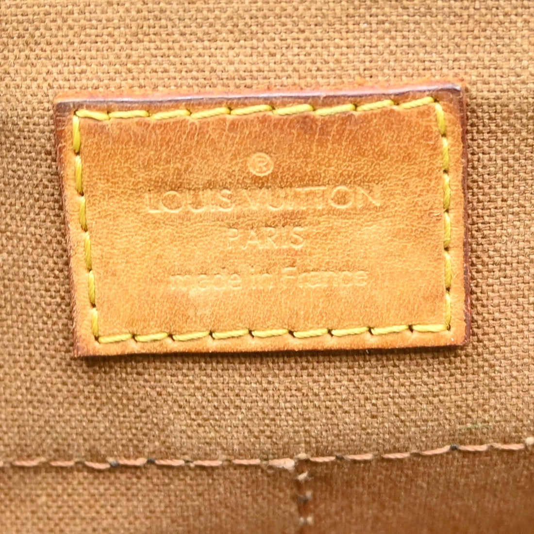 Borsa Louis Vuitton Popincourt Long Vintage in Tela Monogram Marrone