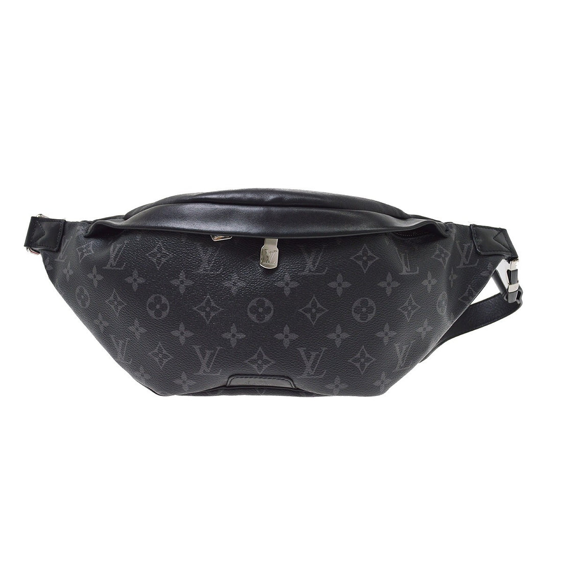 Louis Vuitton Discovery PM Vintage Belt Bag in Black Monogram Shadow Leather
