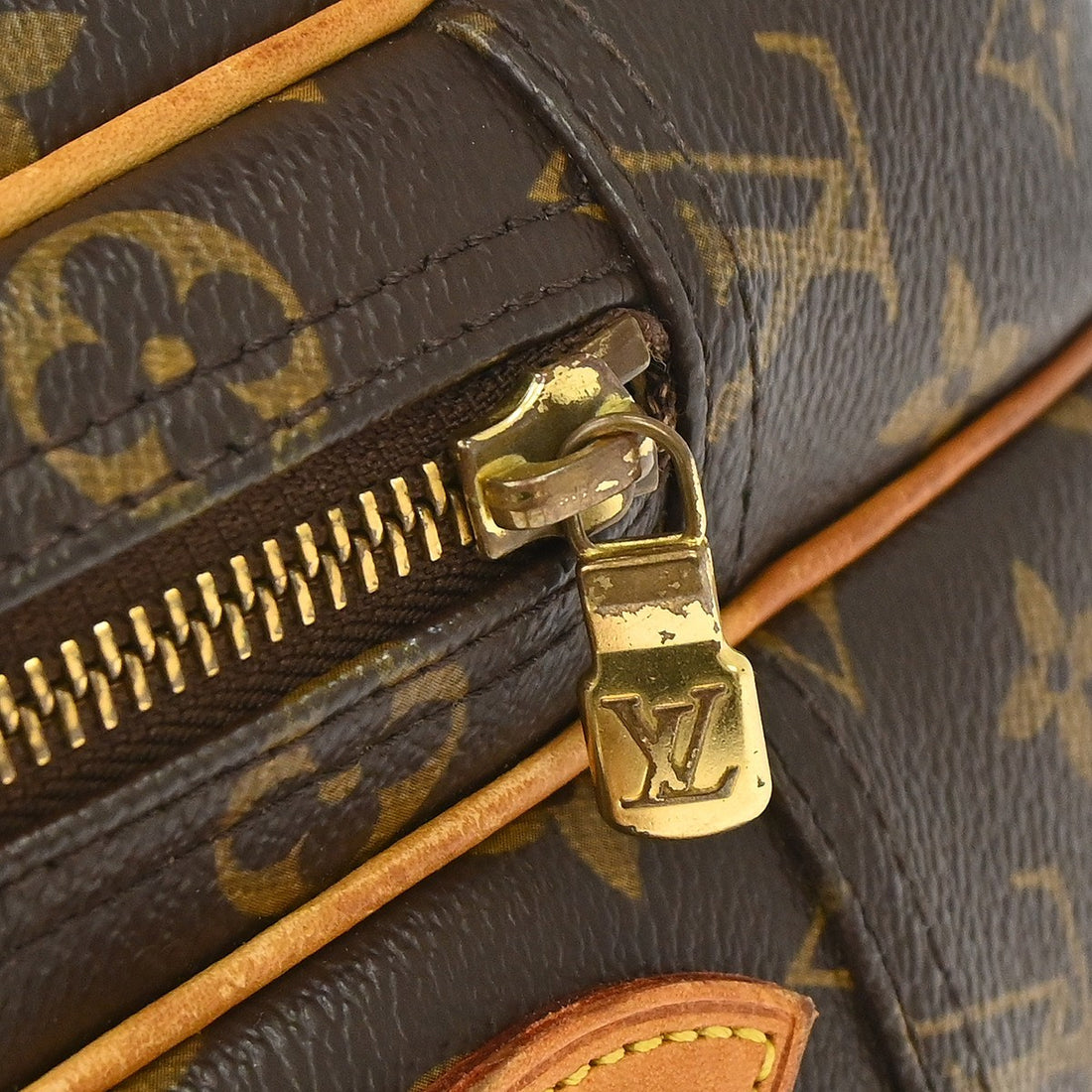 Borsa Louis Vuitton Reporter PM Vintage in Tela Monogram