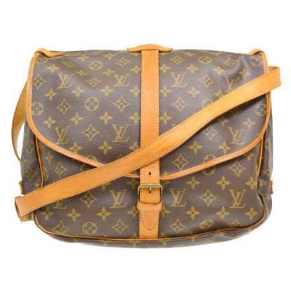 Louis Vuitton Saumur 35 Shoulder Bag Monogram Vintage