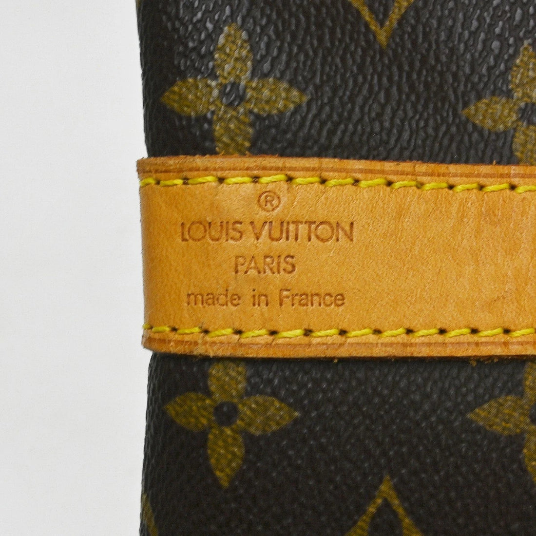 Borsa Louis Vuitton Monogram Keepall Bandouliere 60 Bag Vintage in Monogram Canvas, Leather Marrone