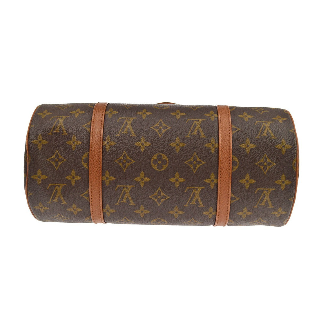 Borsa Louis Vuitton Papillon 30 Vintage in Tela Monogram e Pelle Marrone