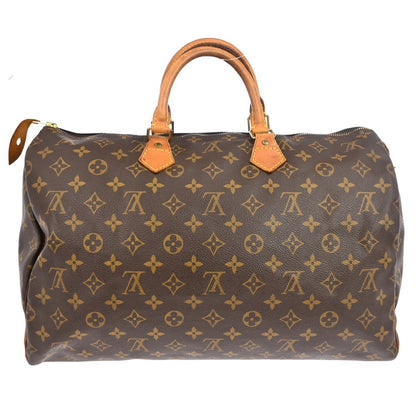 Louis Vuitton Monogram Speedy 40 Duffle Handbag