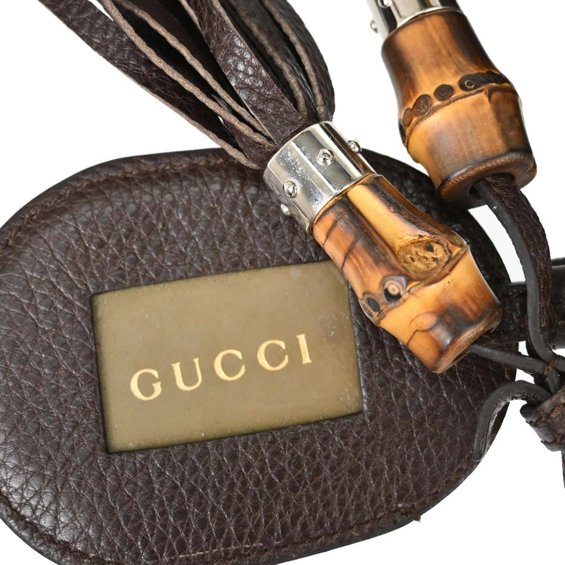 Borsa Gucci Techno Horsebit Vintage in Tela e Pelle Beige