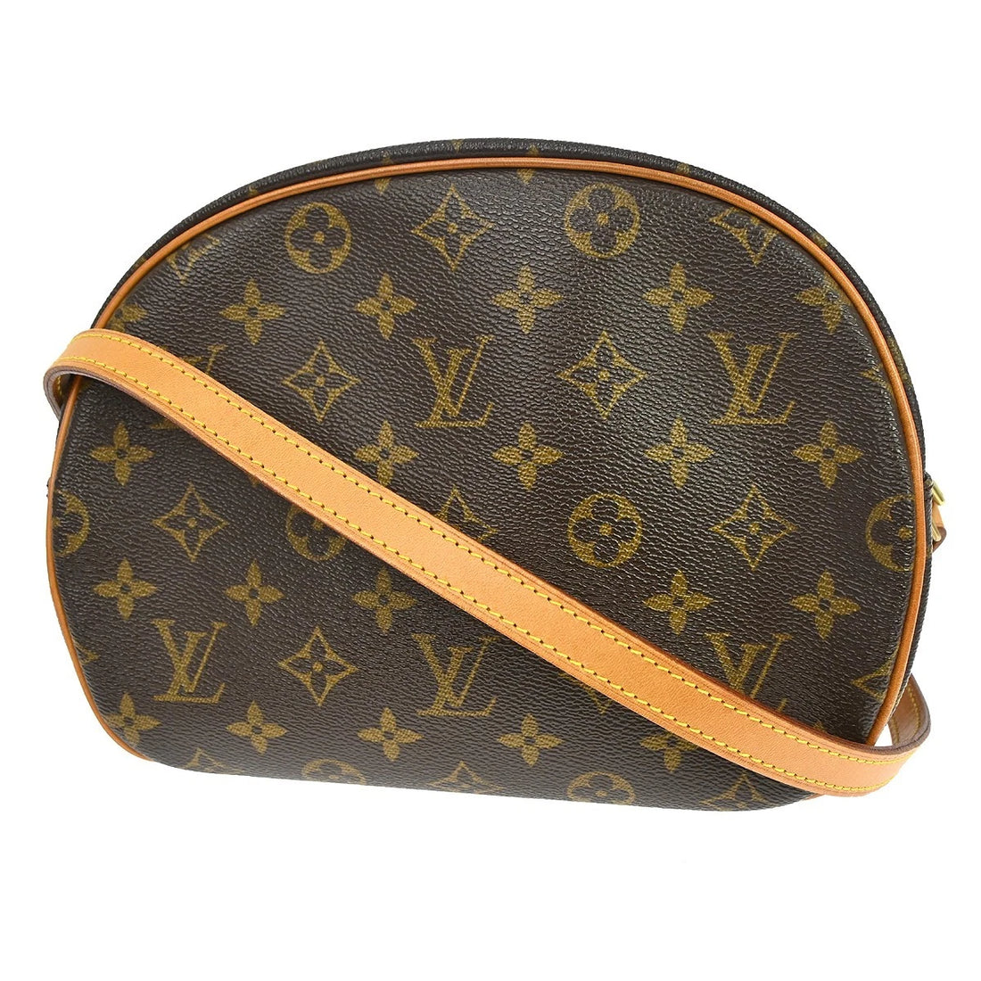 Borsa Louis Vuitton Monogram Blois Crossbody Bag Vintage in Monogram Canvas, Leather Marrone