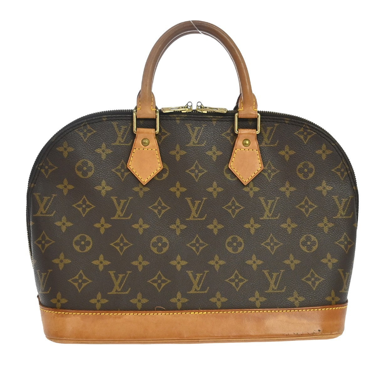 Louis Vuitton Alma Handbag Monogram Autentica