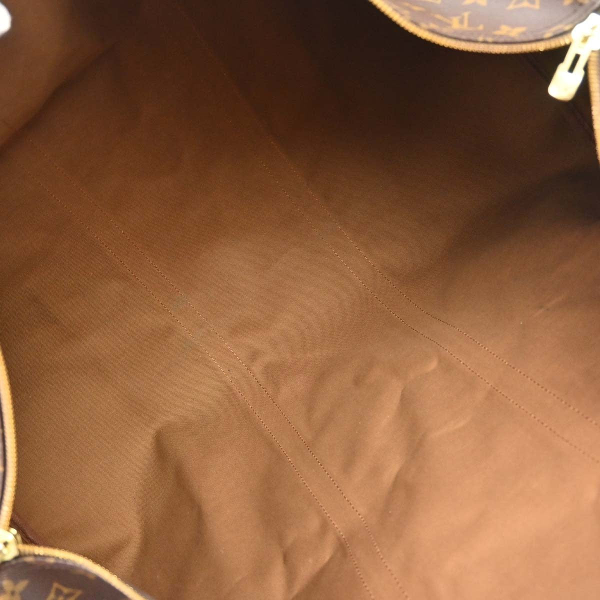 Borsa Louis Vuitton Keepall Bandoulière 60 Vintage in Tela Monogram Marrone