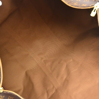 Borsa Louis Vuitton Keepall Bandoulière 60 Vintage in Tela Monogram Marrone