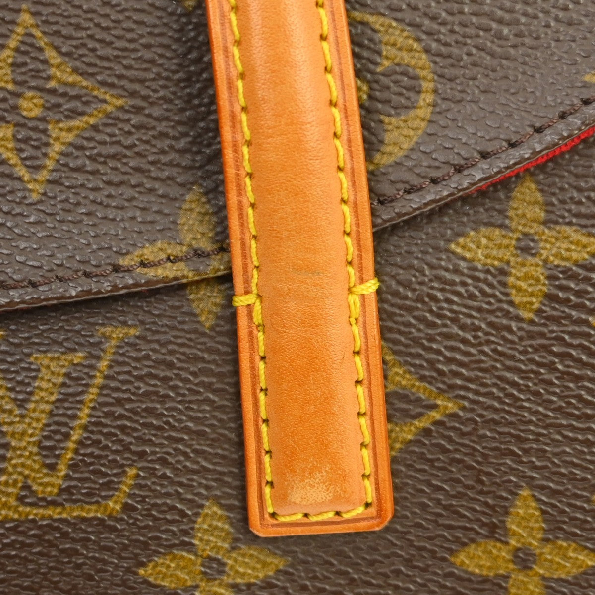Borsa Louis Vuitton Sonatine Vintage in Tela Monogram Marrone