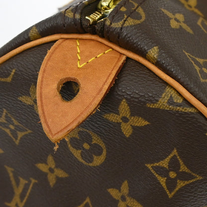 Louis Vuitton Speedy 35 Handbag Purse Monogram Iconica
