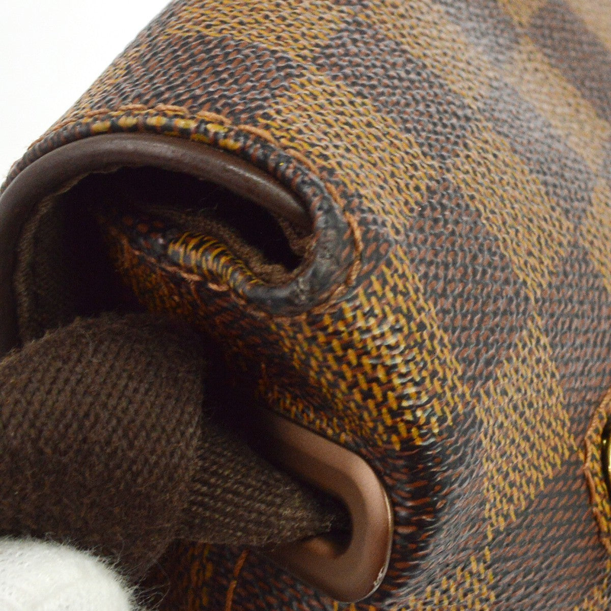 Louis Vuitton Damier Brooklyn MM Shoulder Bag Vintage