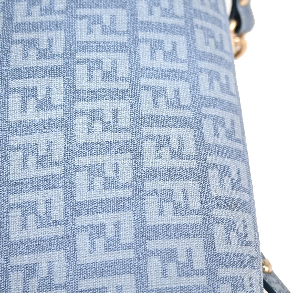 Borsa Fendi Zucchino Vintage in Tela Blu
