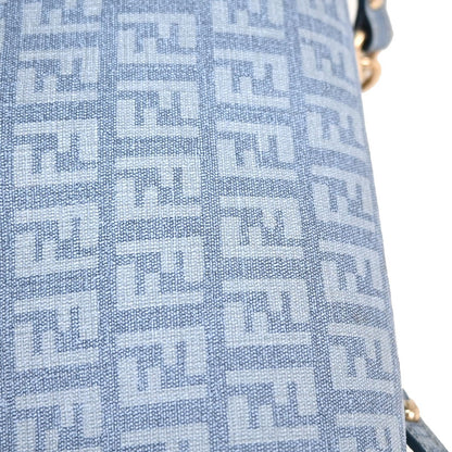 Borsa Fendi Zucchino Vintage in Tela Blu