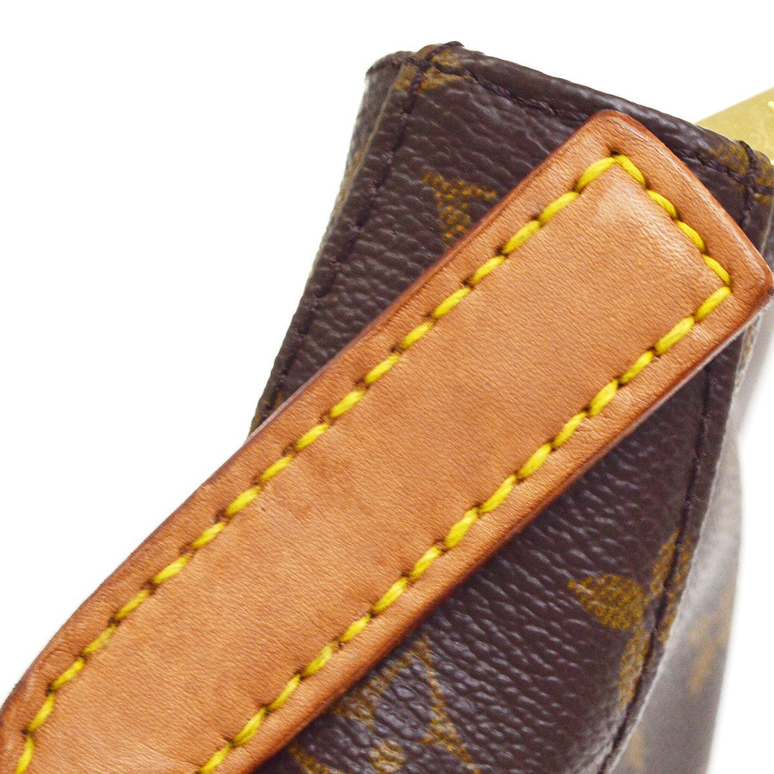 Borsa Louis Vuitton Looping GM Shoulder Bag Monogram Vintage in Monogram Canvas Marrone
