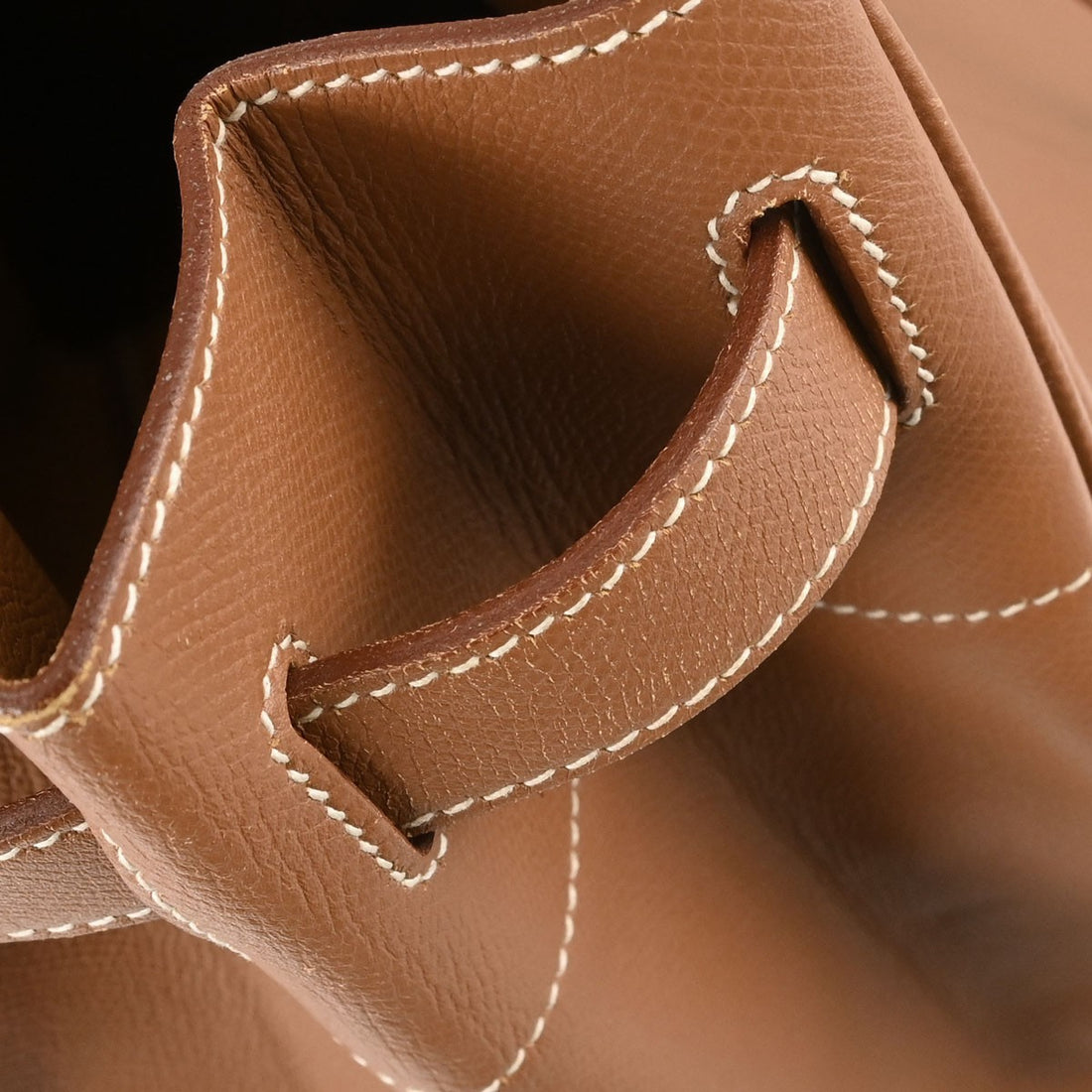 Borsa Hermès Gold Courchevel HAC Haut a Courroies 40 Handbag Vintage in Pelle Courchevel Gold
