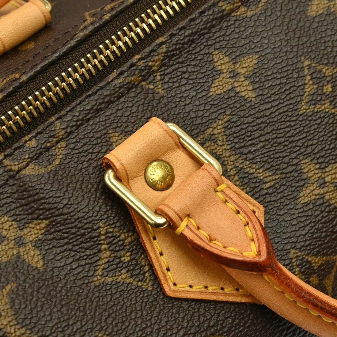 Louis Vuitton Speedy 35 Handbag Monogram Vintage