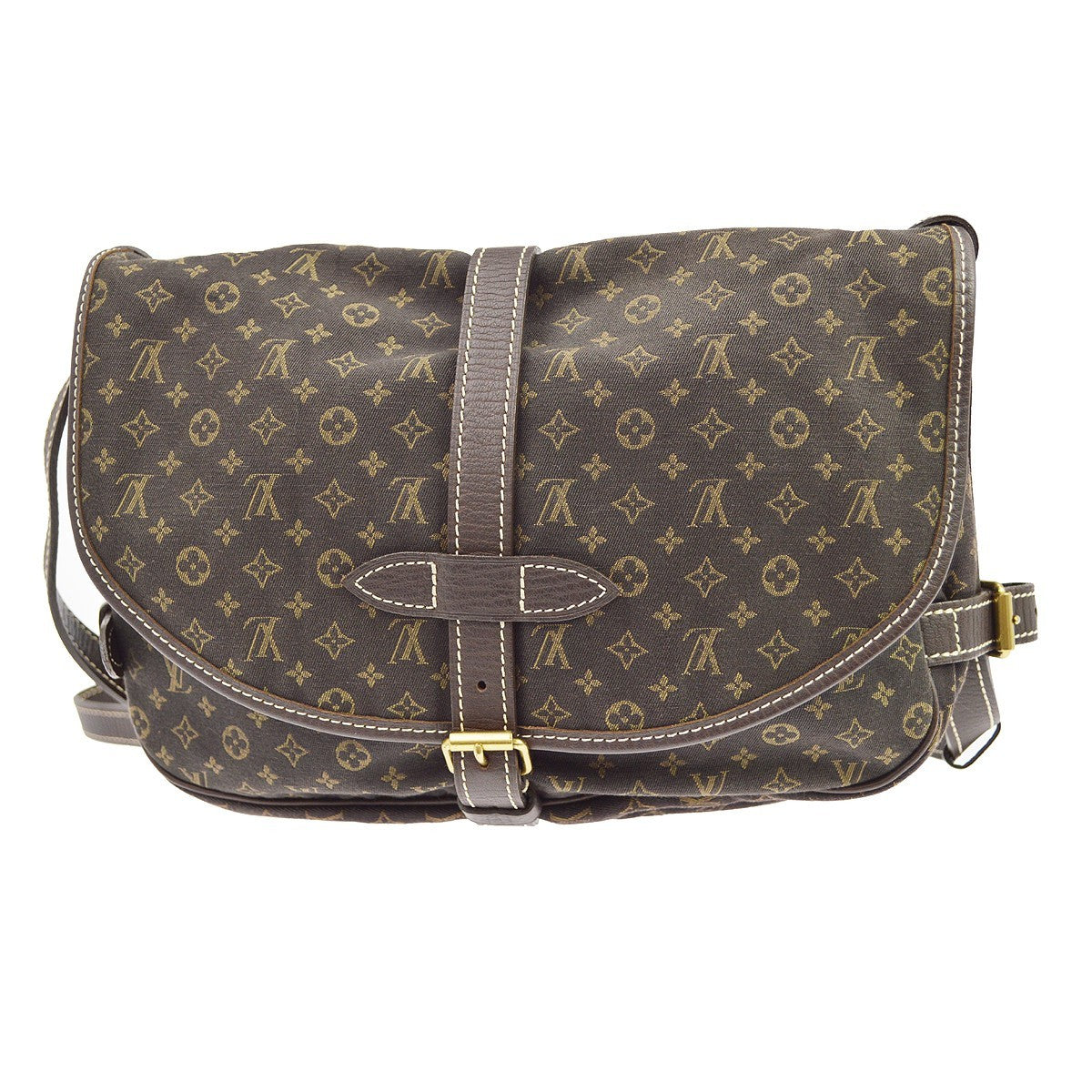 Louis Vuitton Mini Lin Saumur 30 Shoulder Bag Vintage