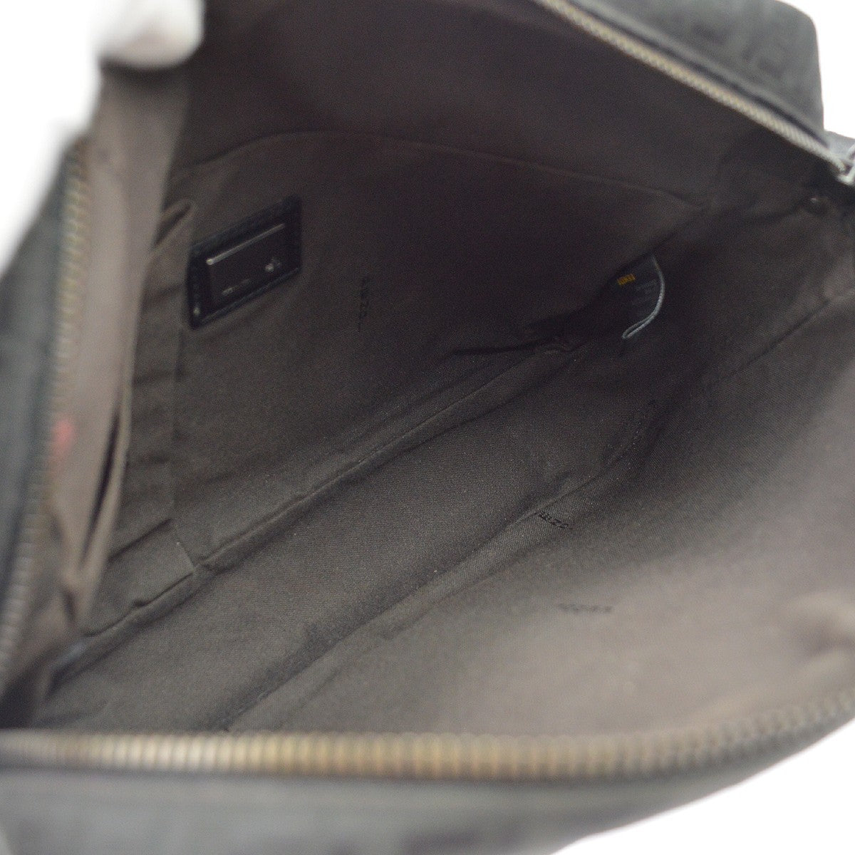 Fendi Black Zucchino Shoulder Bag
