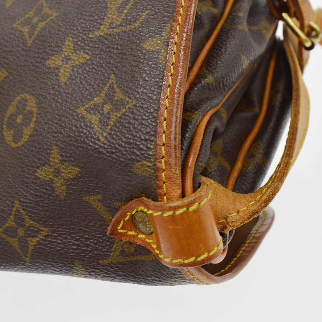 Borsa Louis Vuitton Saumur 30 Vintage in Tela Monogram
