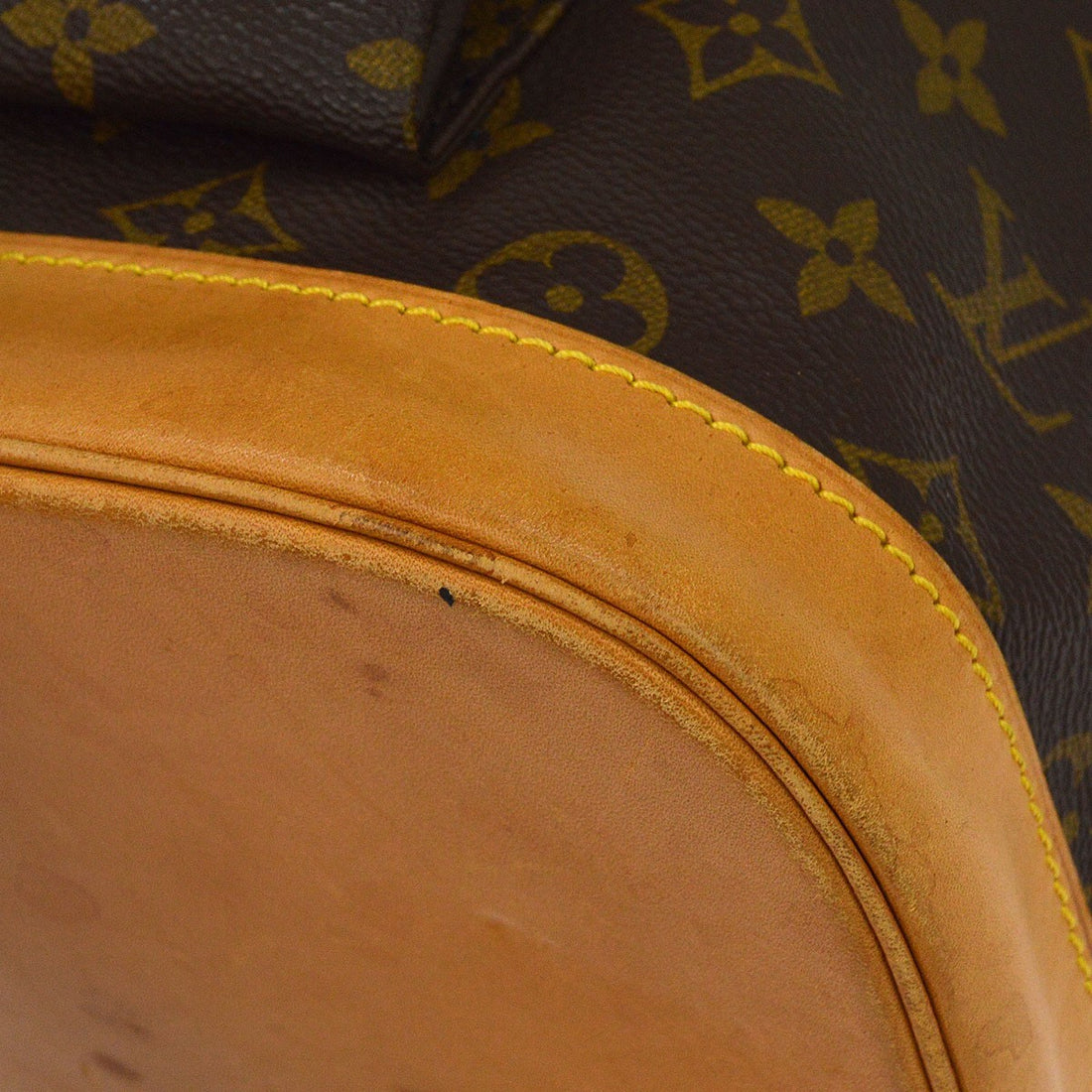 Zaino Louis Vuitton Montsouris GM Vintage in Tela Monogram