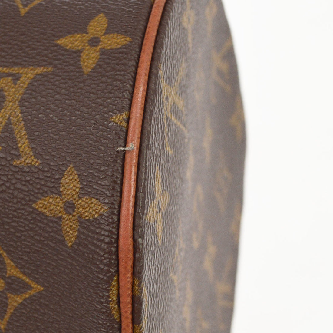 Borsa Louis Vuitton Papillon 30 Handbag Monogram Vintage in Monogram Canvas Marrone