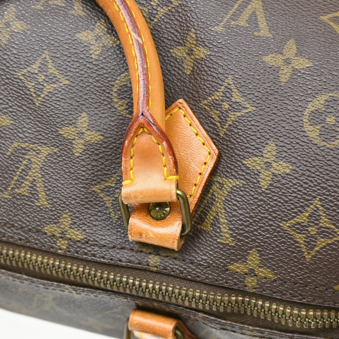 Borsa Louis Vuitton Speedy 40 Vintage in Tela Monogram e Pelle Marrone — Rif. VI460