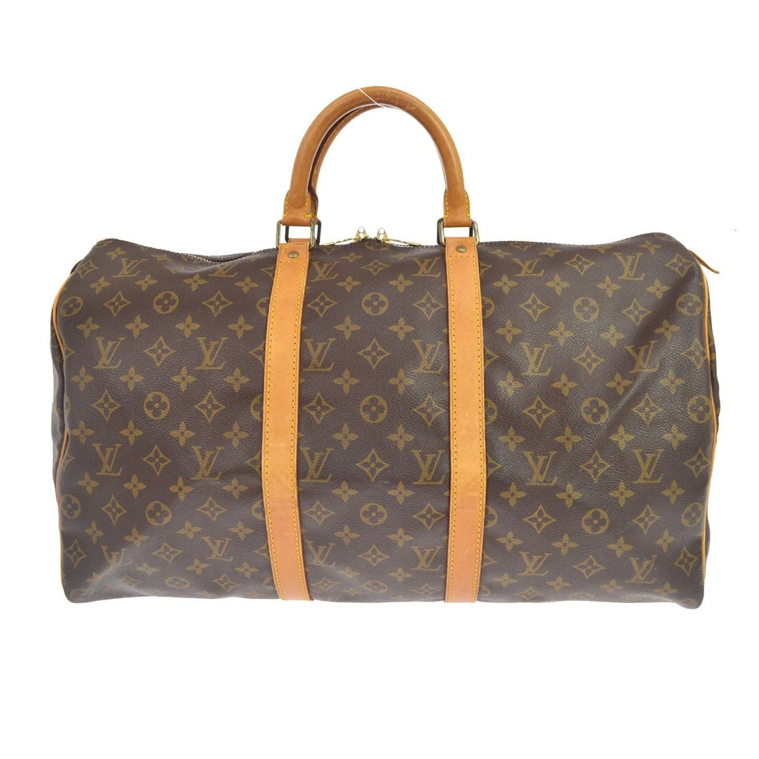 Louis Vuitton Keepall 50 Vintage Travel Bag in Monogram Canvas