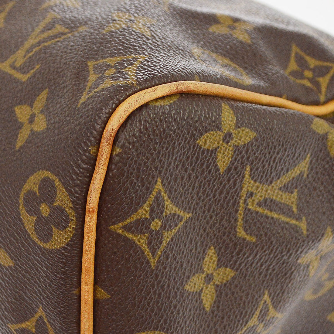 Borsa Louis Vuitton Speedy 25 Vintage in Pelle e Tela Monogram Marrone