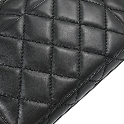 Borsa Chanel Wild Stitch Vintage in Pelle di Vitello Nera
