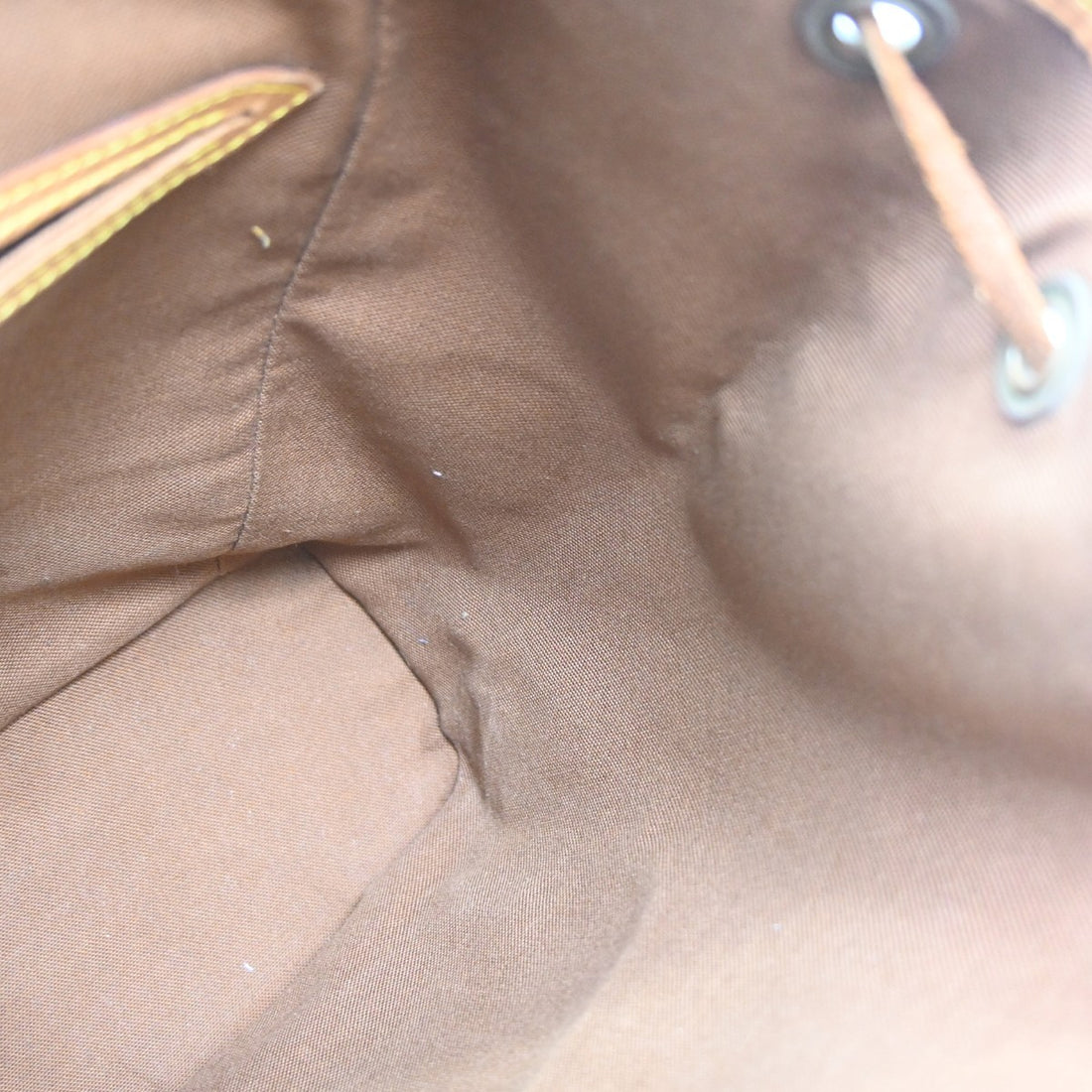 Zaino Louis Vuitton Montsouris MM Vintage in Tela Monogram
