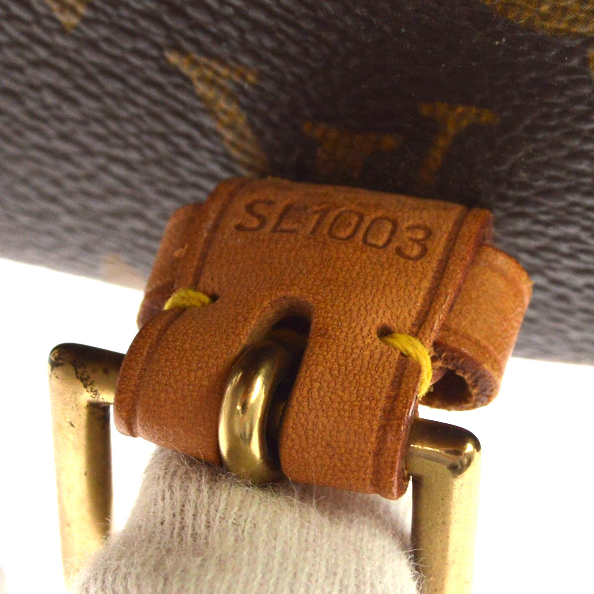 Borsa Louis Vuitton Sologne Vintage in Tela Monogram Marrone