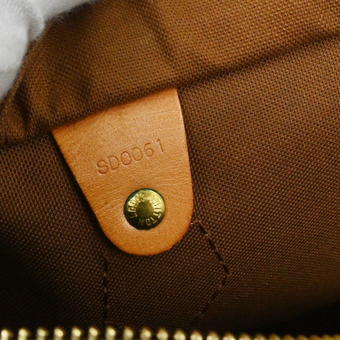 Borsa Louis Vuitton Speedy 30 Vintage in Tela Monogram Marrone — Rif. VI450