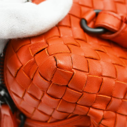 Bottega Veneta Red Intrecciato 2way Mini Handbag Vintage