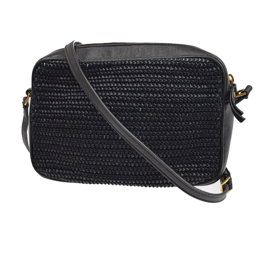 Saint Laurent Black Camera Shoulder Bag Vintage